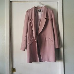 Mauve oasis coat perfect for spring